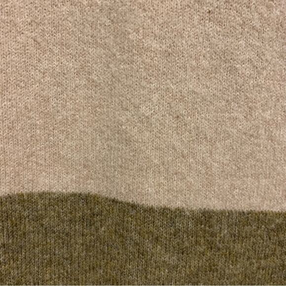 RACHEL Rachel Roy Tan Colorblock Cowl Neck Sweater Dress - Picture 4 of 10